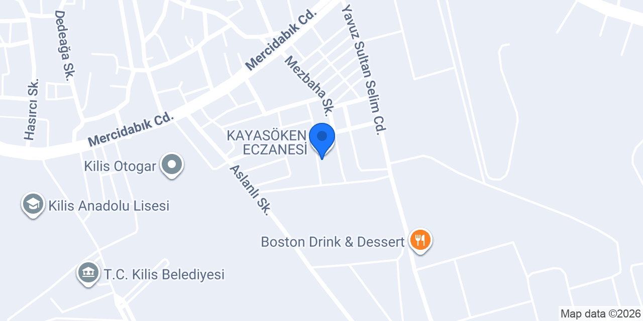 ESRA NUR Eczanesi konumu
