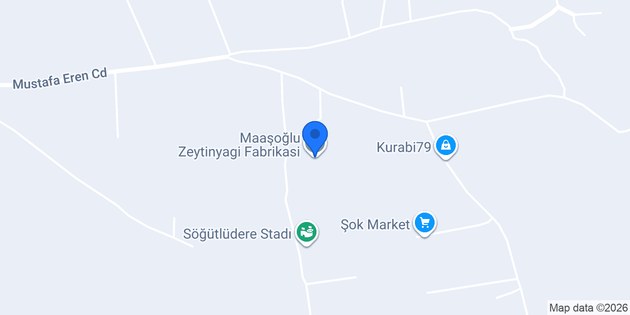 Maaşoğlu Zeytinyagi Fabrikasi konumu