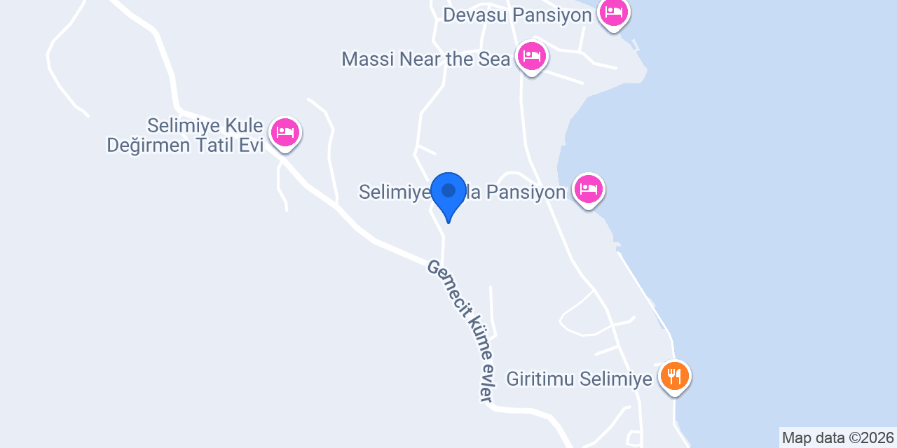 Bakacak Selimiye konumu