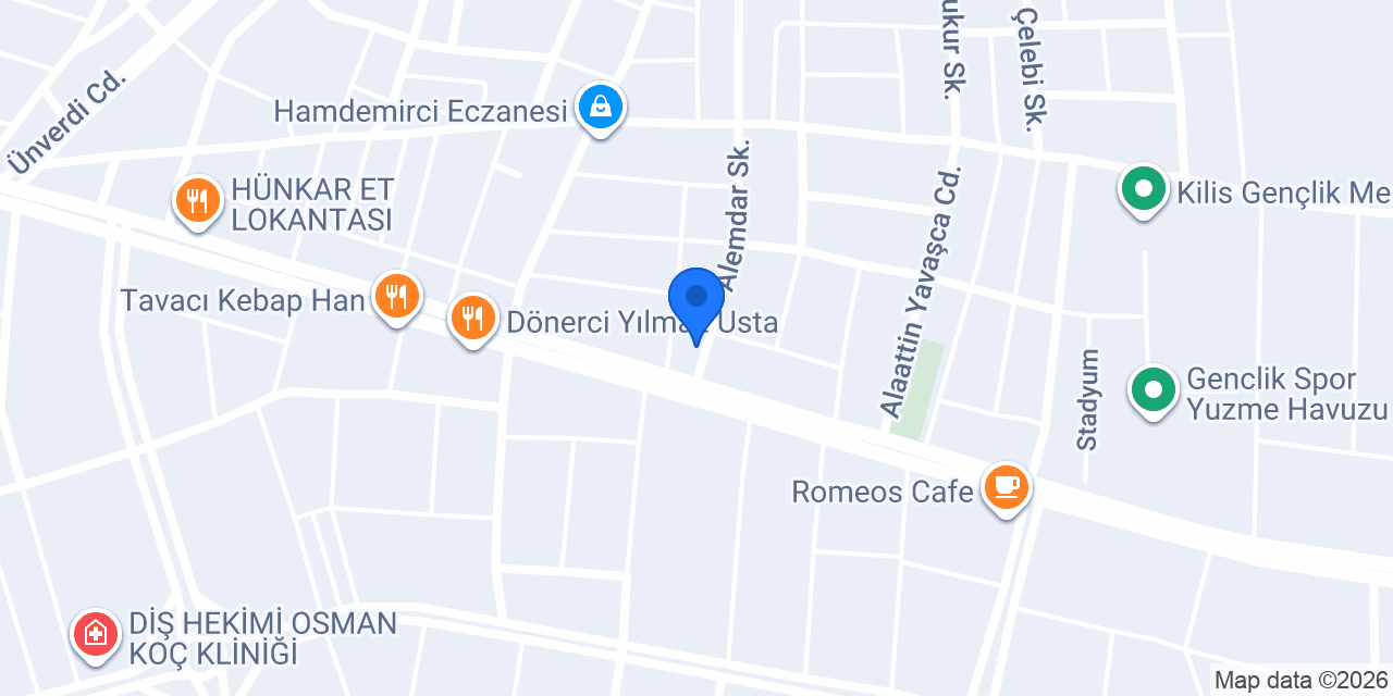 Kilis Gayrimenkul konumu