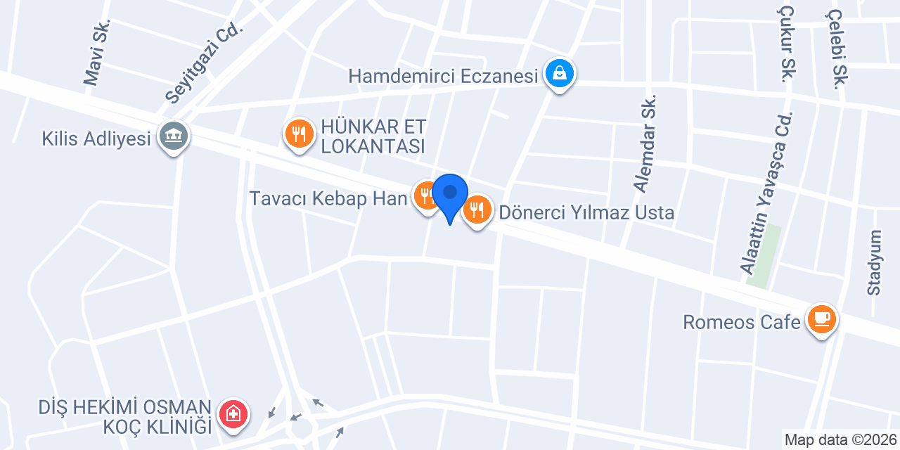 ebebek Kilis konumu