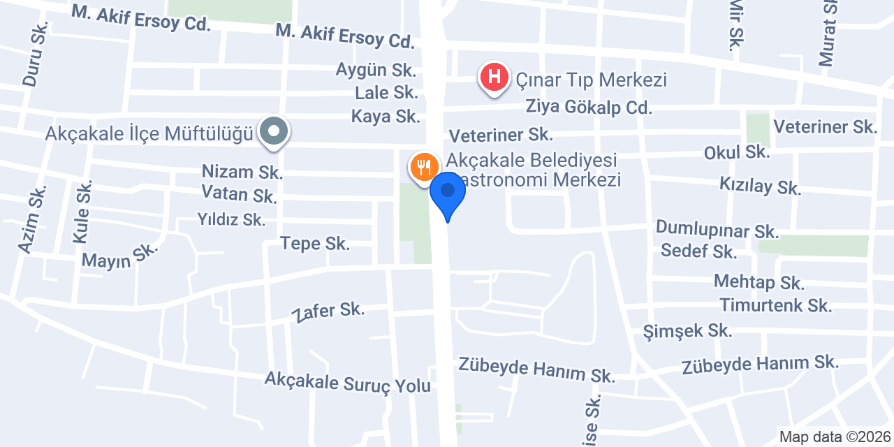 Süleyman Şah İlkokulu konumu