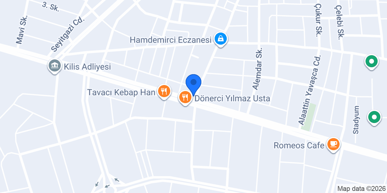 Dürümcü Kadir usta konumu