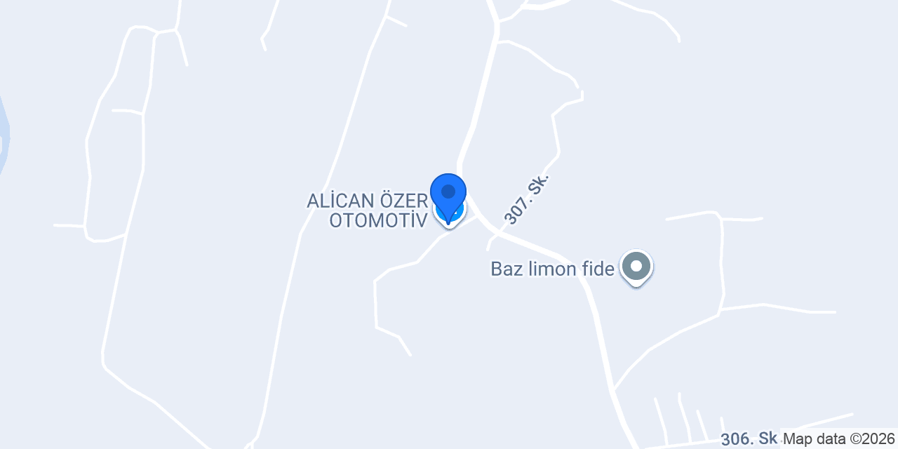 ALİCAN ÖZER OTOMOTİV konumu