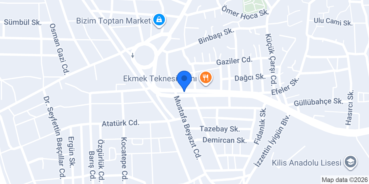 Yavuzlu Sağlık Ocağı konumu