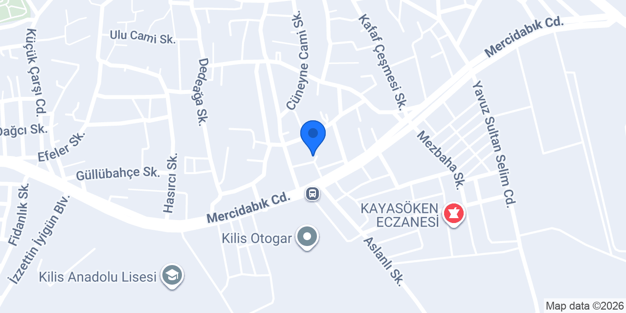 Gökçe sıhhi tesisat konumu