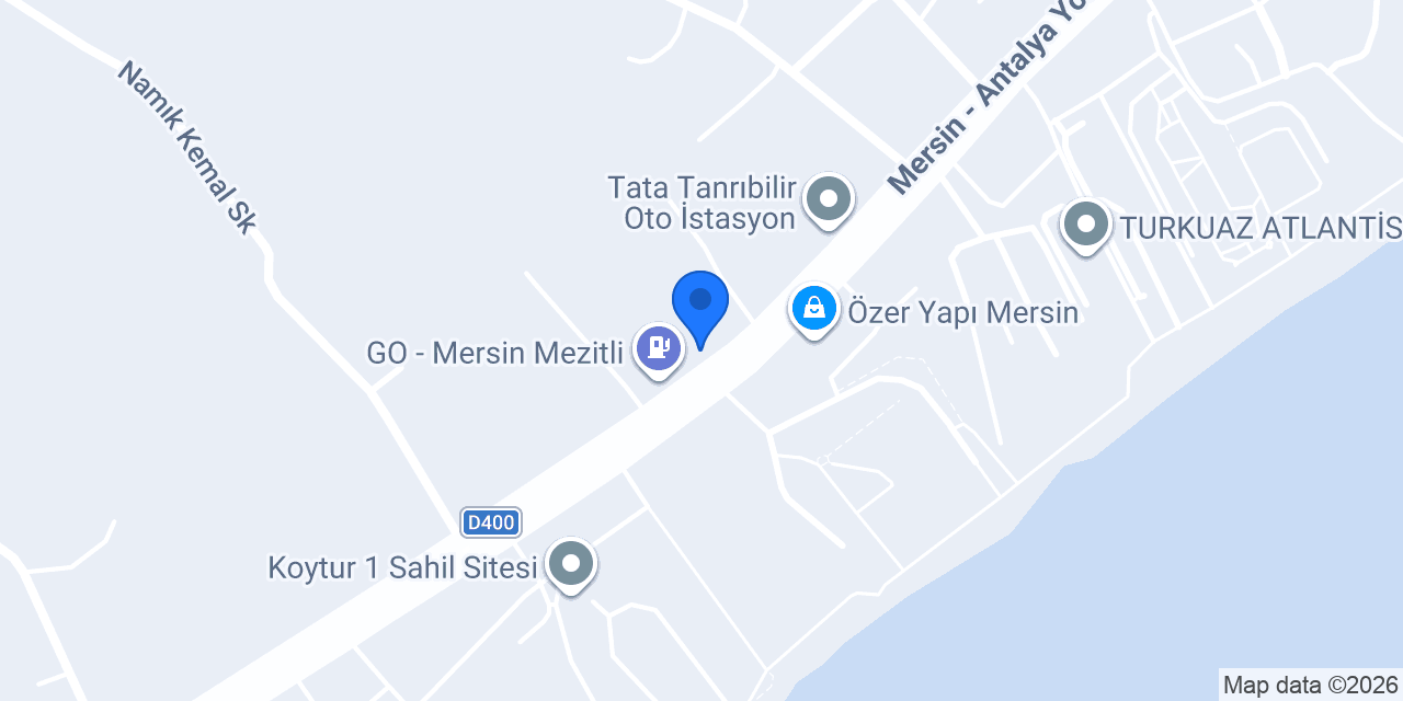 Antguven Petrol konumu