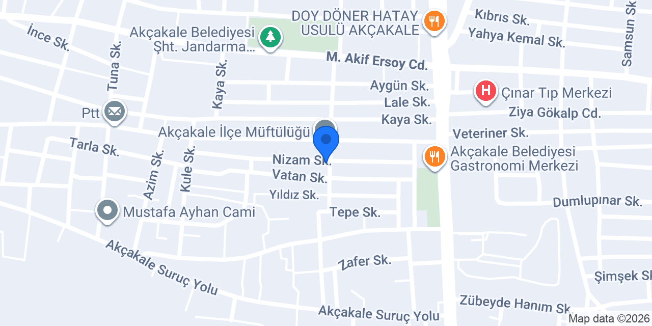 Modernşark konumu