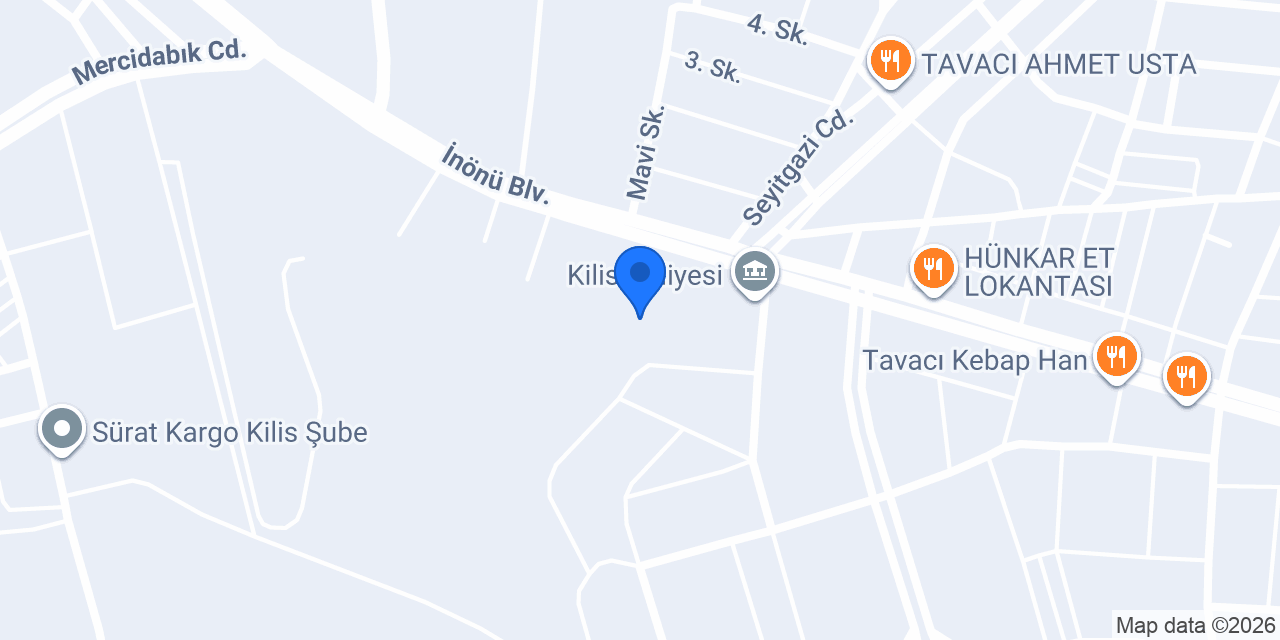Kilis Şifa Sağlık Kabini konumu