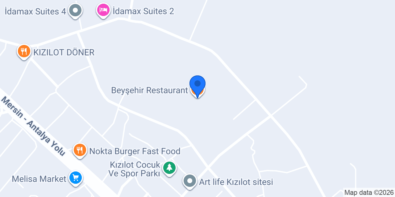Beyşehir Restaurant konumu