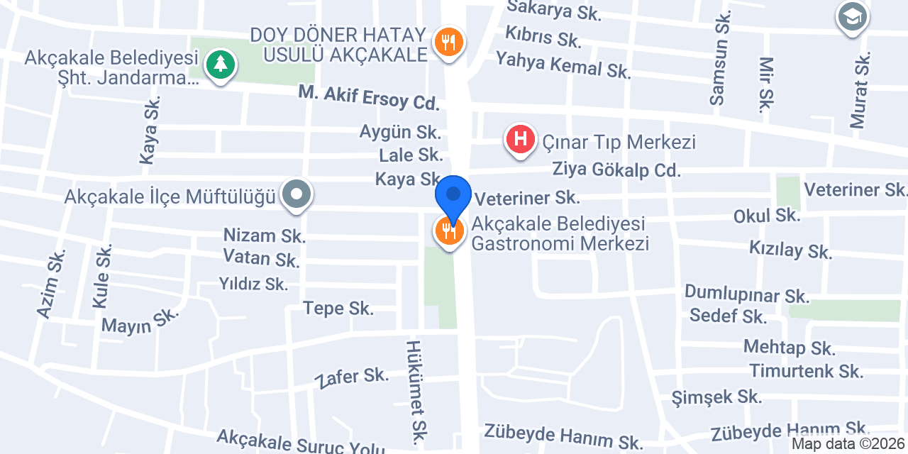 Şahinoğlu Otomotiv konumu