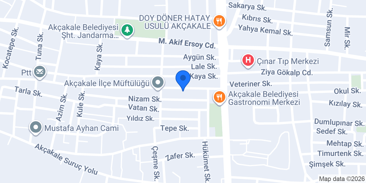 BEYRET Yapı inşaat konumu