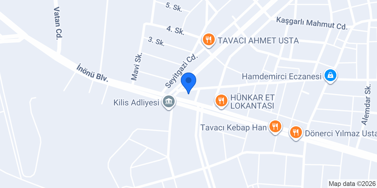 Pedia Akademi Kilis konumu