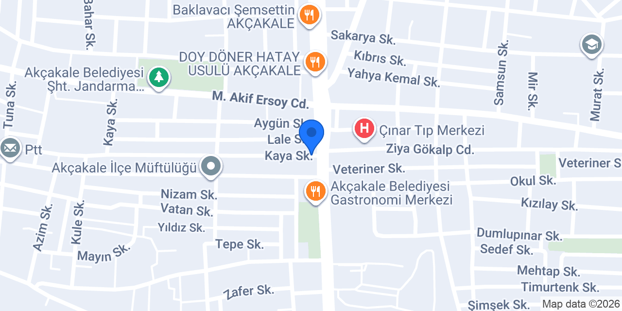 Orijinal Mersin Tantuni konumu