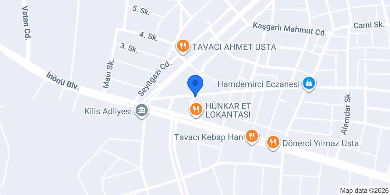 Dönerci şerif usta konumu