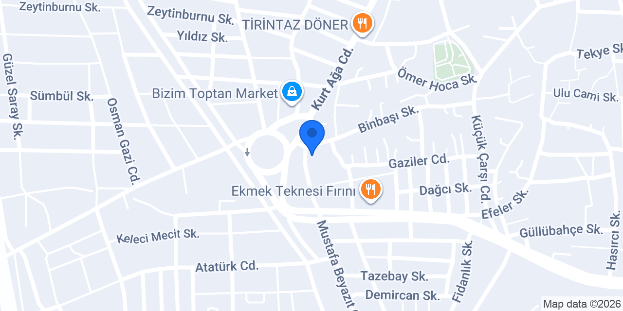 BALTACI MÜHENDİSLİK DOĞALGAZ konumu