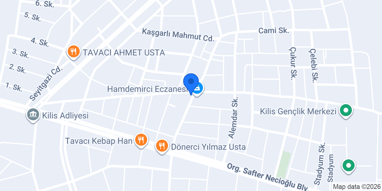 Köksal Eczanesi konumu