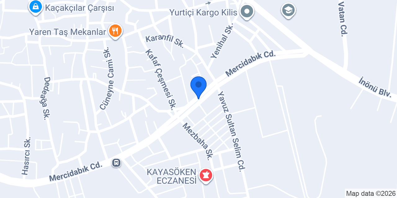 Şafak Et Pazarı konumu