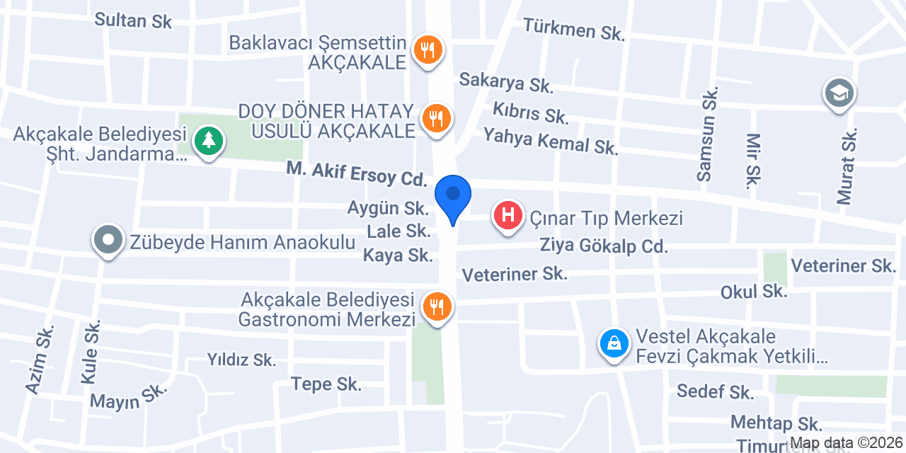 Künefeci Osman usta konumu