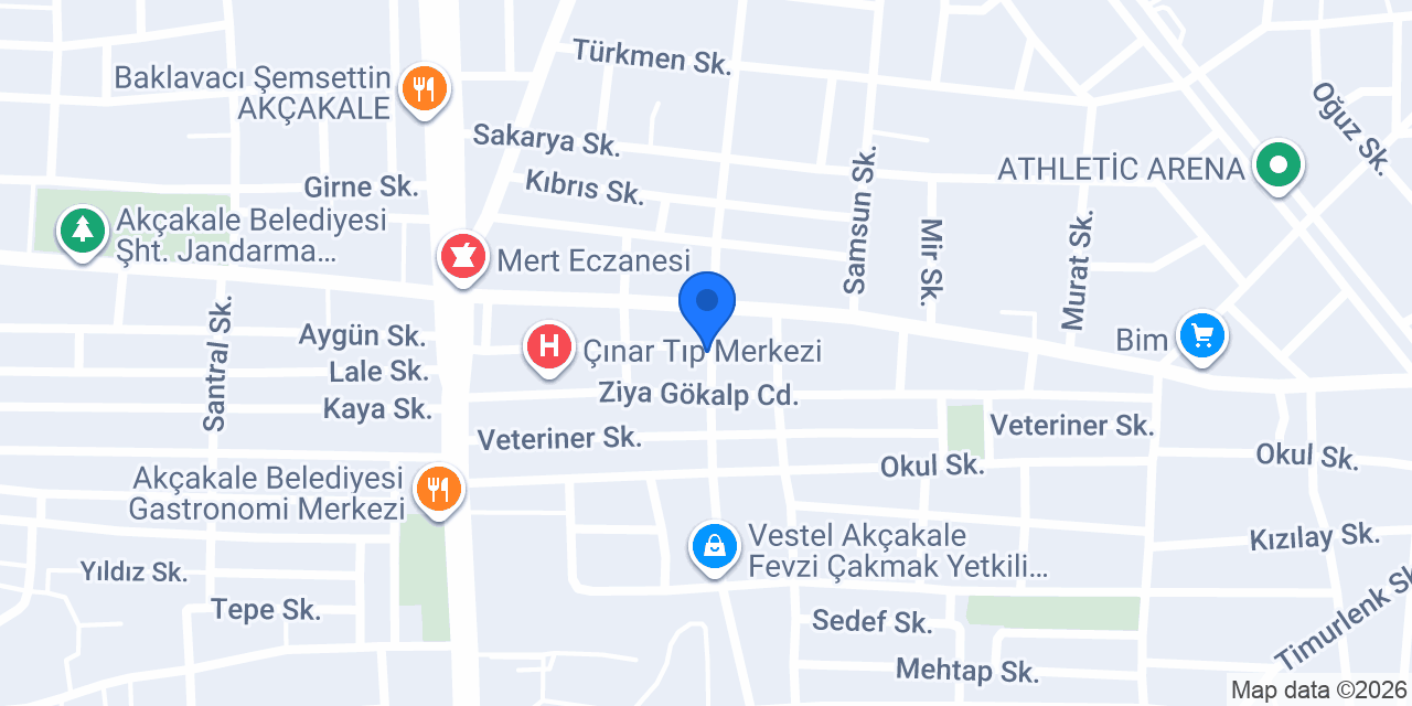 TEKNİK SERVİS konumu