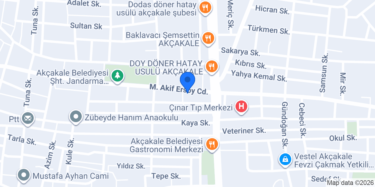 İstanbul Sarıyer börekçilik konumu
