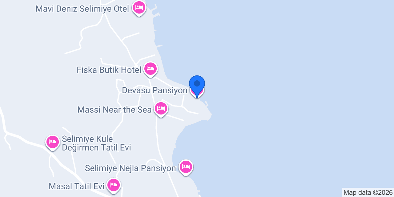 Devasu Pansiyon konumu