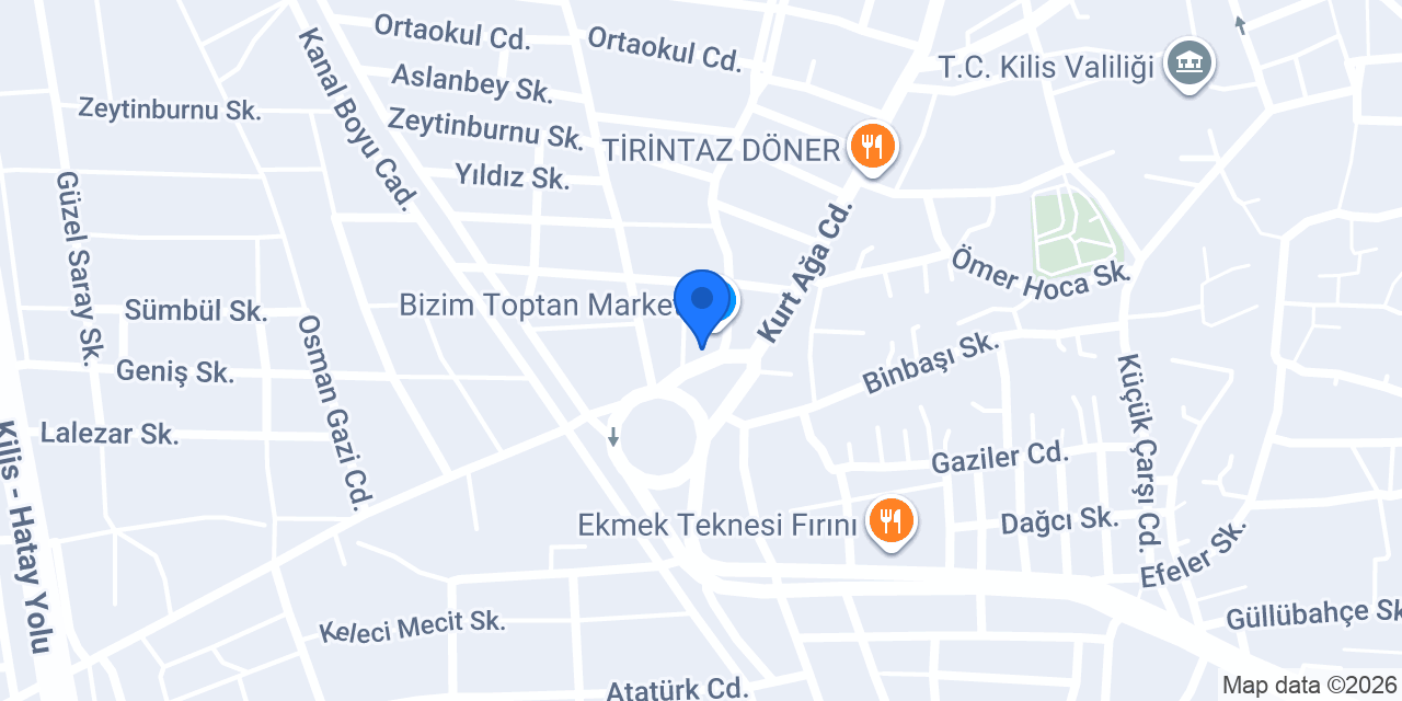 Kale Restorani konumu