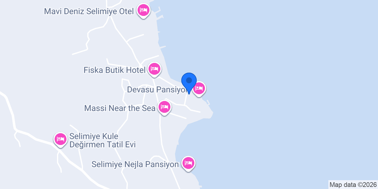 Selimiyerüzgarpansiyon konumu