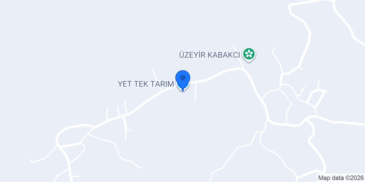 YET TEK TARIM konumu