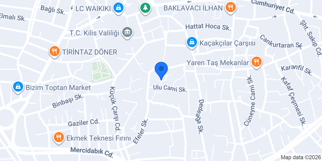 Özdağlı Elektrik konumu