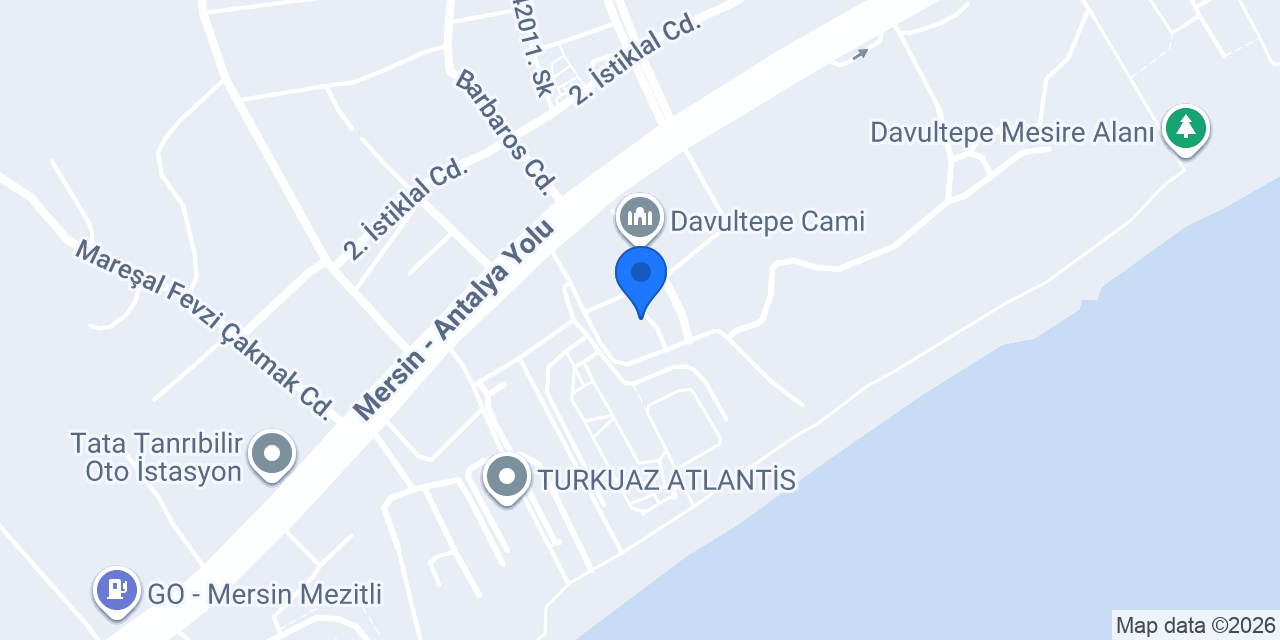 Davultepe Orman Fidanlığı konumu
