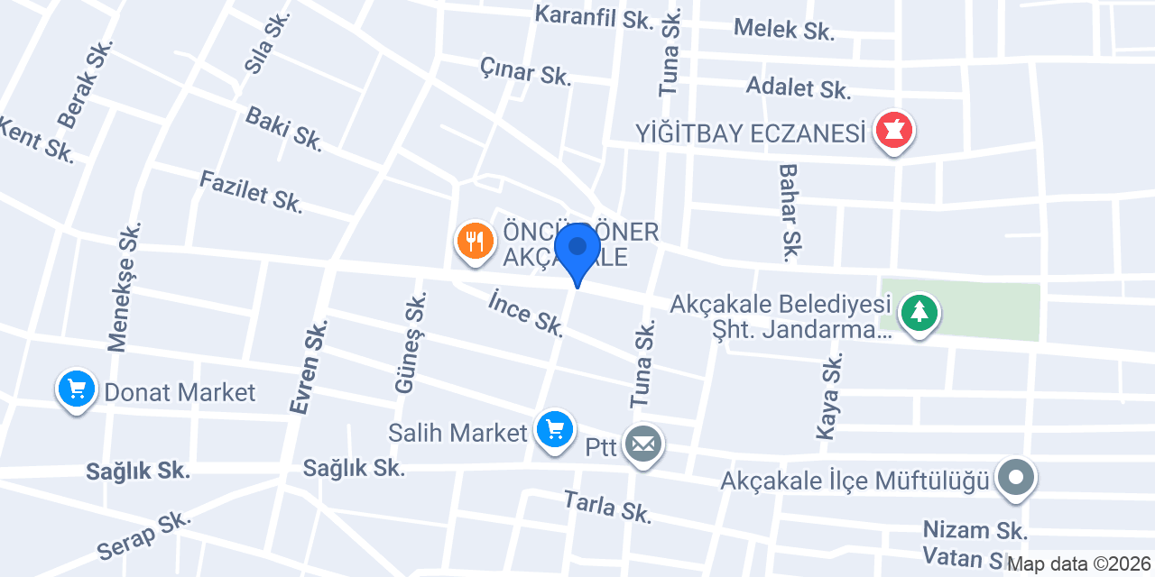 Ayedaş konumu