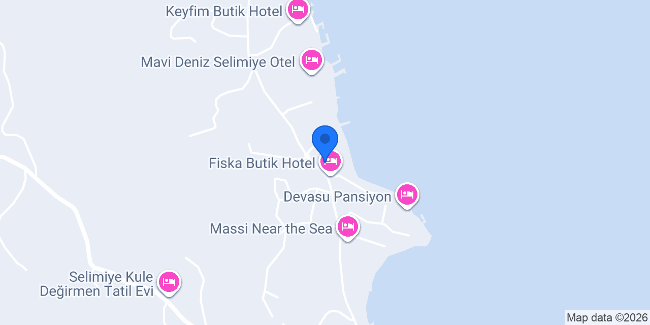 Zeytin Pansiyon & Otel Marmaris konumu