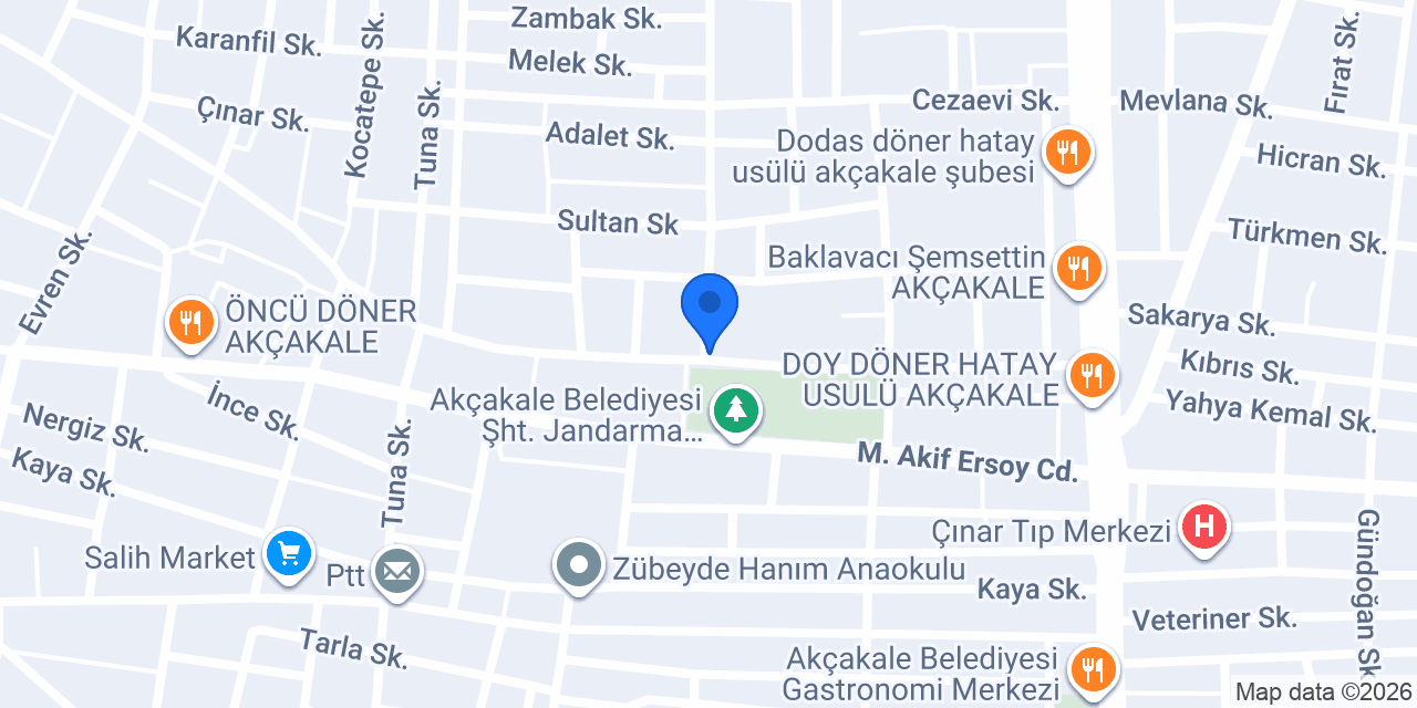İbrahim Halil Fırını konumu