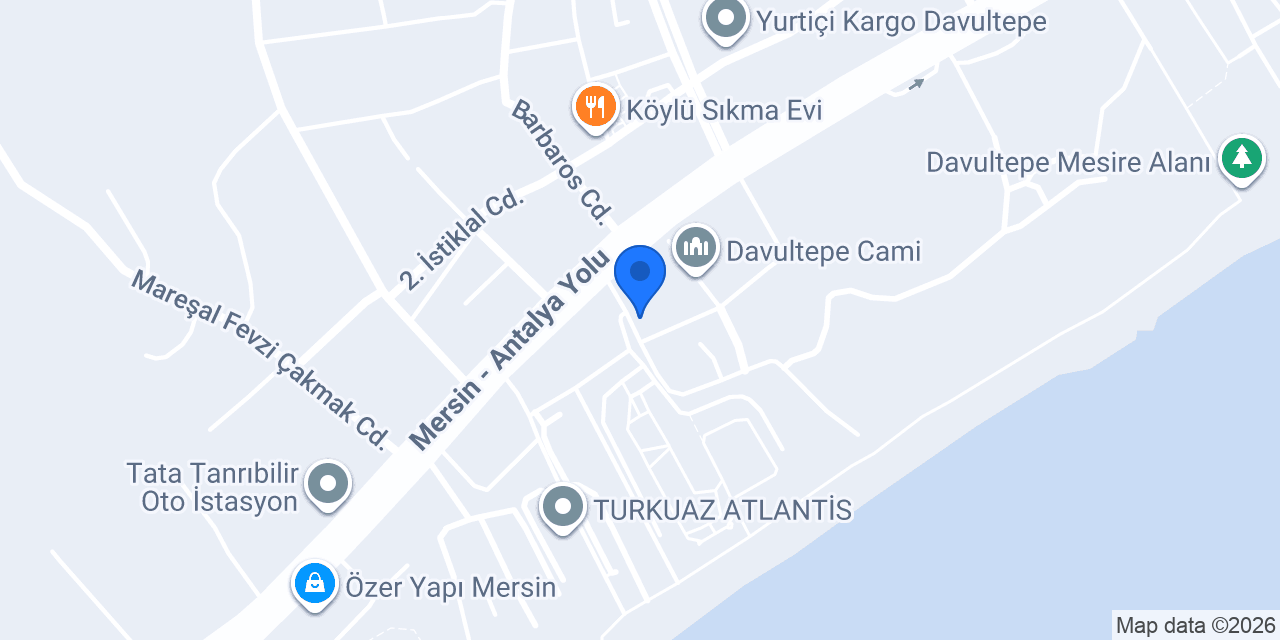 Antalya konumu