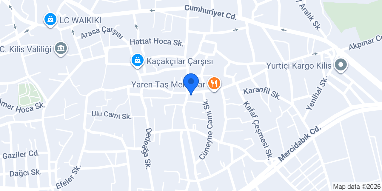 Mustafa usta taş fırını konumu