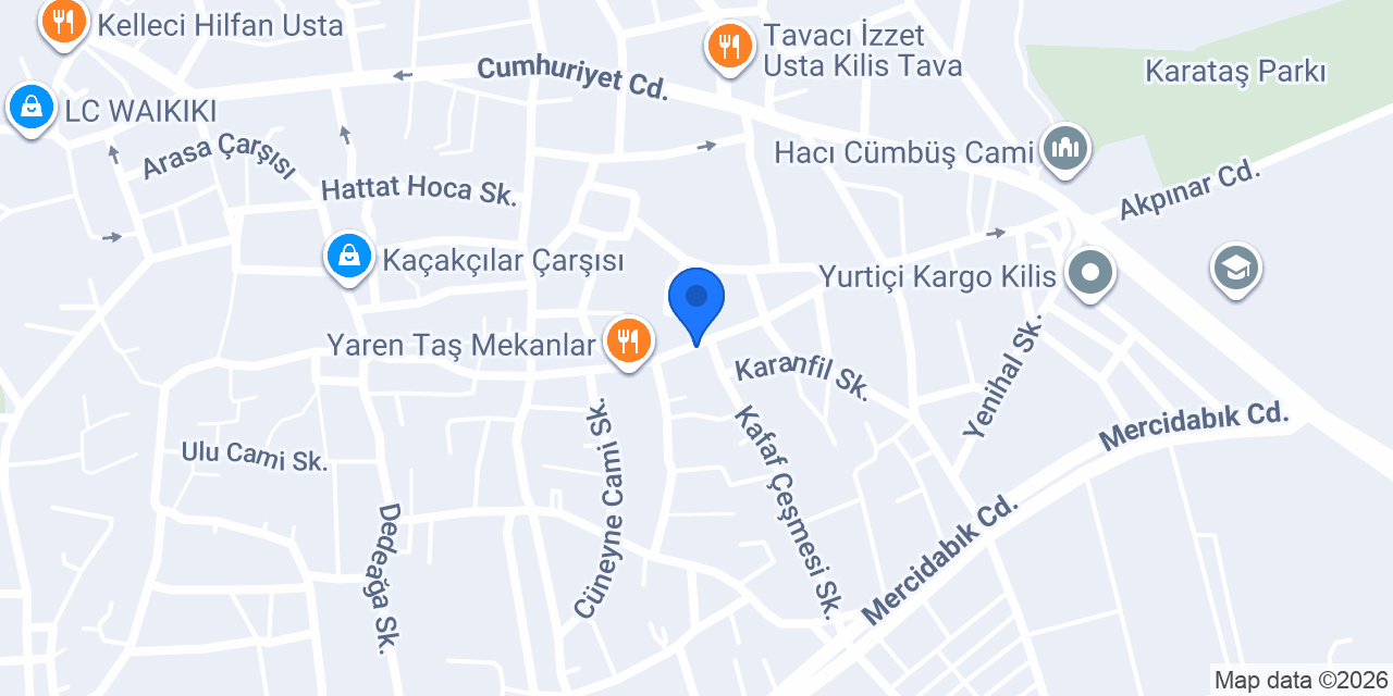 Dekor Halı Mobilya konumu