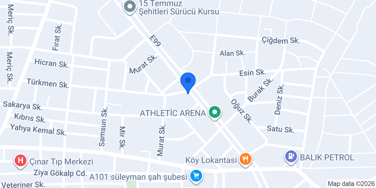 HAYİÇOĞLU OTOMOTİV konumu