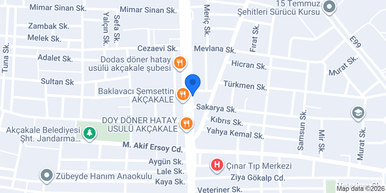 ÇİĞKÖFTECİ ÖMER USTA konumu
