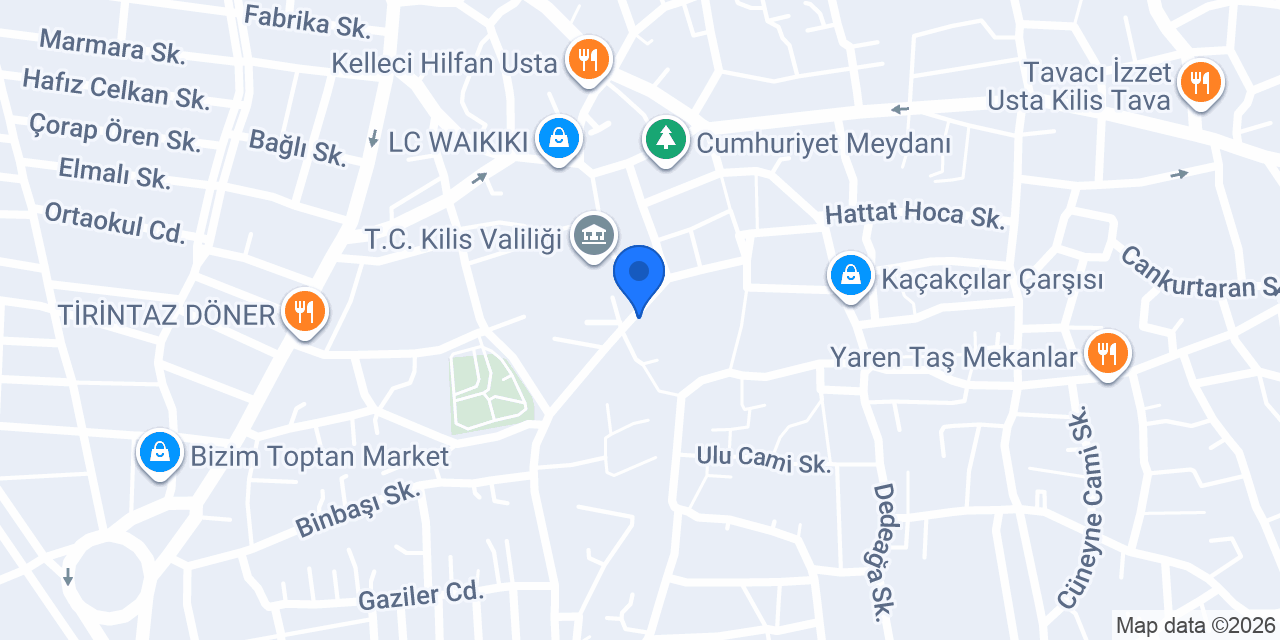 HACI BEY KEBAP DUNYASI konumu