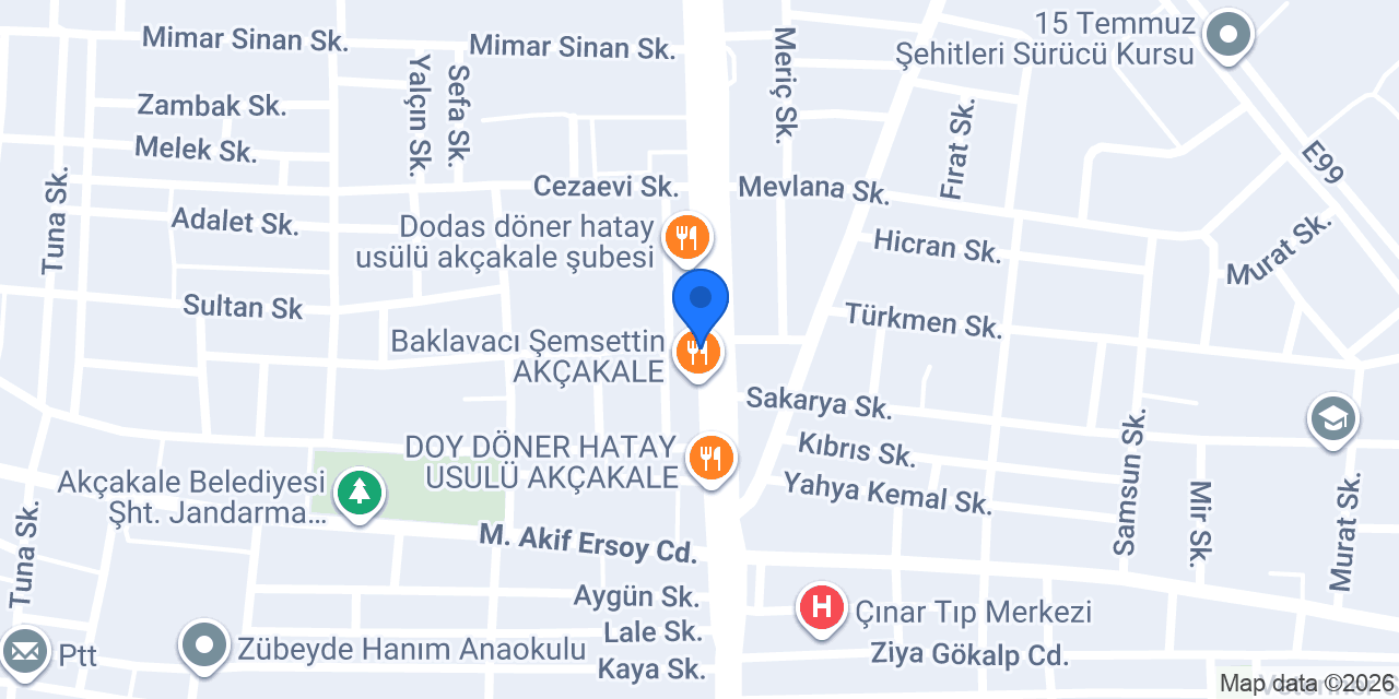Polat Eczanesi konumu