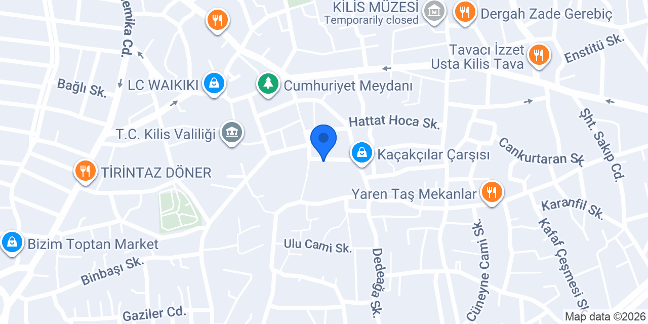 Nama'a Academy - Kilis konumu