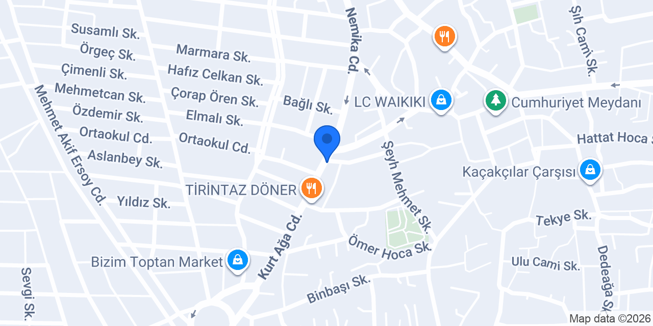 ÇİZGİ KİTAP KIRTASİYE konumu