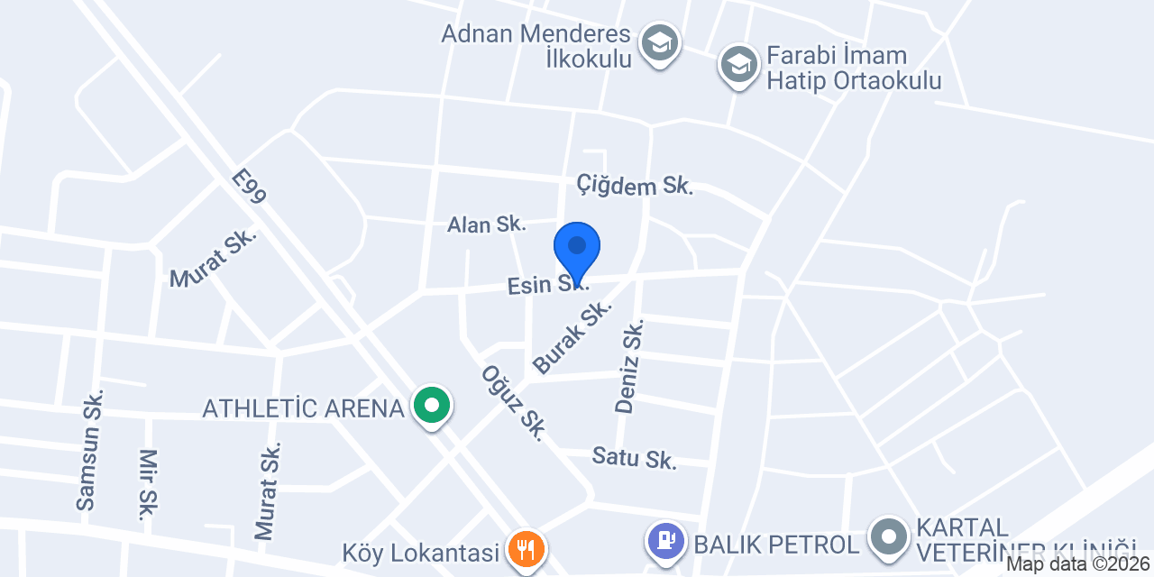 DEMİRKAN DOĞALGAZ konumu