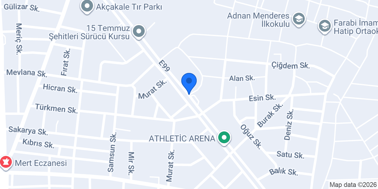 Kepçeci emin konumu
