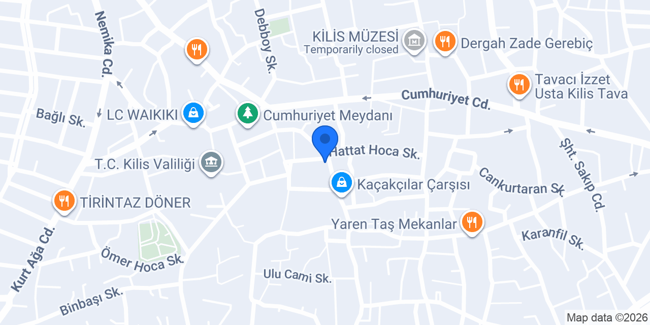 Pazar Eczanesi konumu