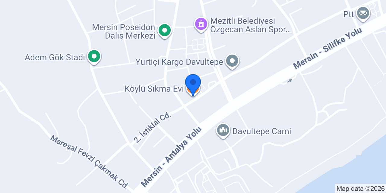 Köylü Sıkma Evi konumu