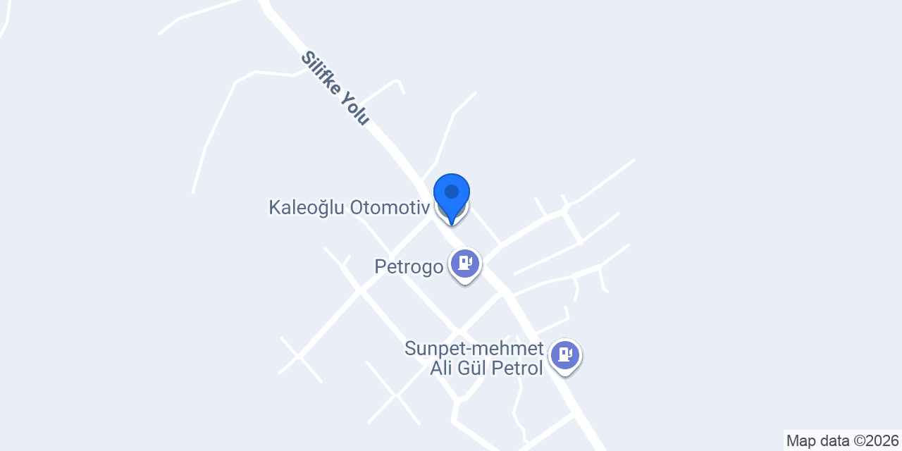 Kaleoğlu Otomotiv konumu