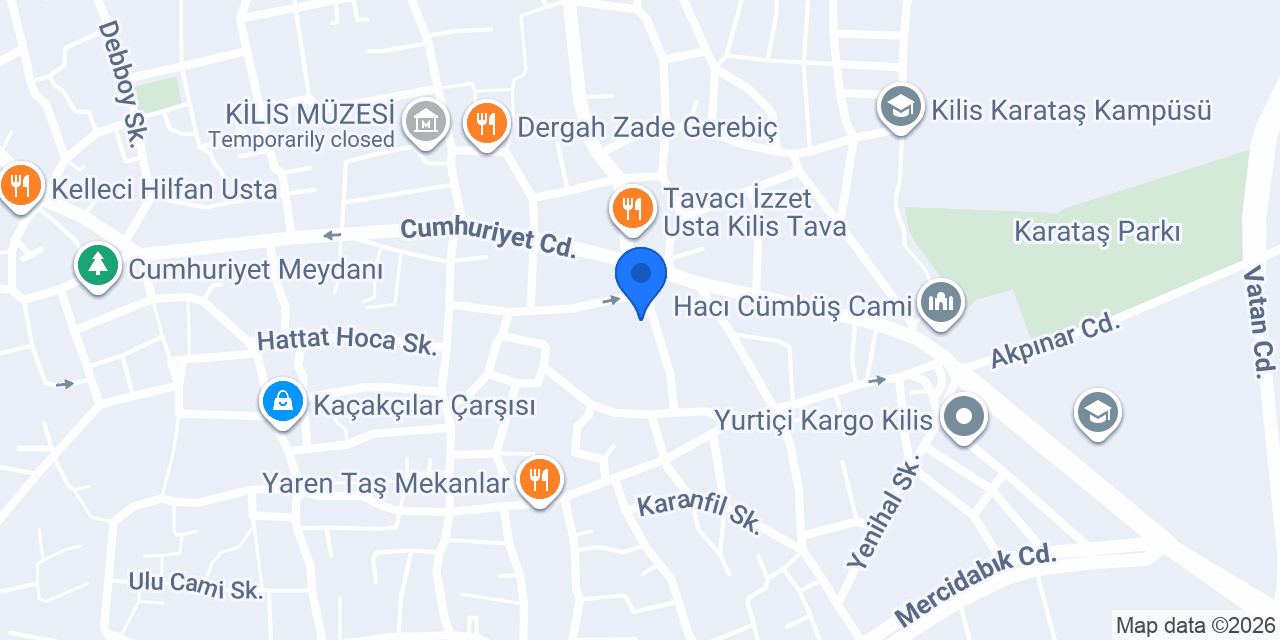 CEM TAKSİ konumu