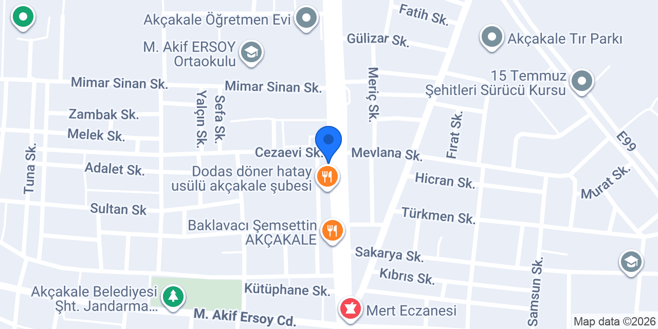 Ayhan Ustanın Yeri konumu